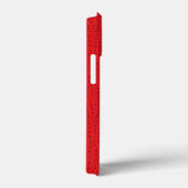 rode alligator, krokodilhuid Case-Mate iPhone case (Achterkant / Rechts)