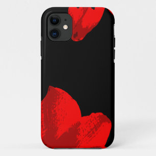 rode amaryllis duo iPhone 11 hoesje