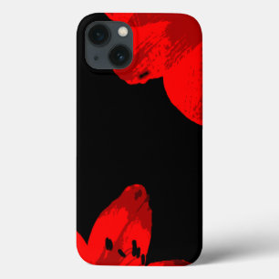 rode amaryllis duo iPhone 13 hoesje