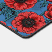 Rode anemontuin bureaumat (Hoek)