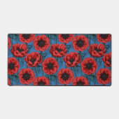 Rode anemontuin bureaumat (Voorkant)