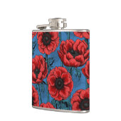 Rode anemontuin heupfles (Links)