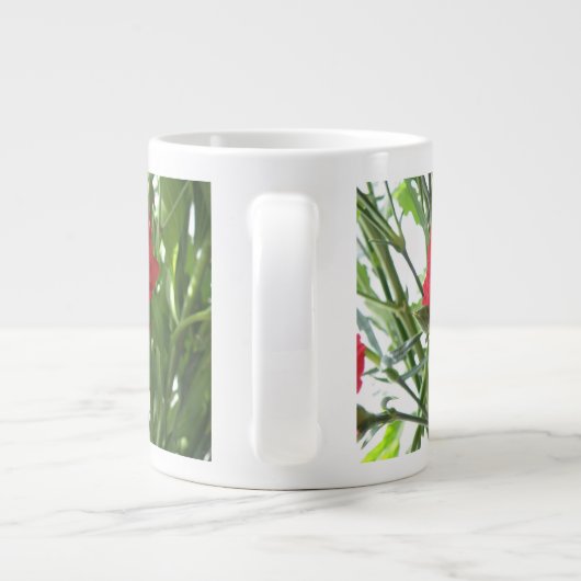 Rode anjer Mok (Achterkant)