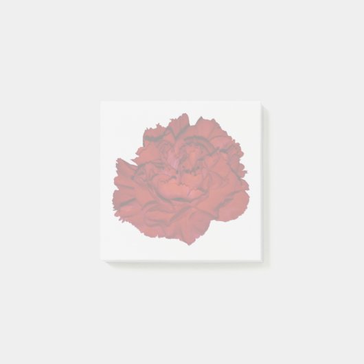 Rode Anjer Plakbriefjes Post-it® Notes (Voorkant)