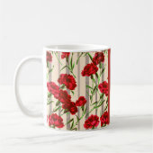 rode anjers koffiemok (Links)