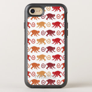 Rode apen patroon OtterBox symmetry iPhone 8/7 hoesje