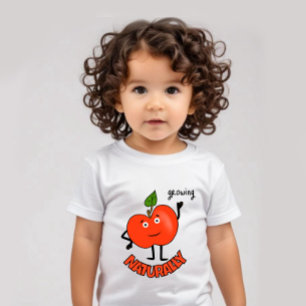 Rode appel baby bodysuit