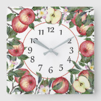 Rode appel bloesems Groen bladerklep