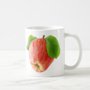 Rode appel koffiemok