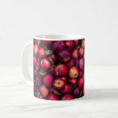 Rode appel koffiemok (Voorkant links)