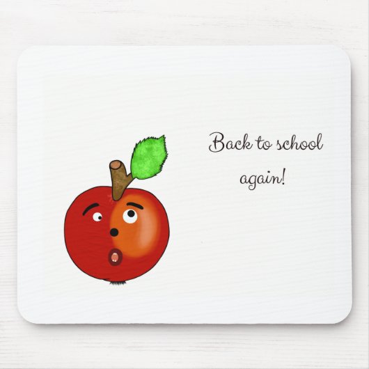 Rode appel muismat (Voorkant)