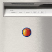 Rode appel - stilstaande doorgangen magneet (Insitu (Vaatwasser))