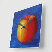 Rode appel - stilstaande doorgangen vierkante klok (Hoek)