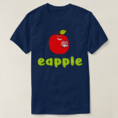 rode appel t-shirt (Design voorkant)