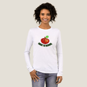 Rode appel terug naar school Tri-Blend shirt