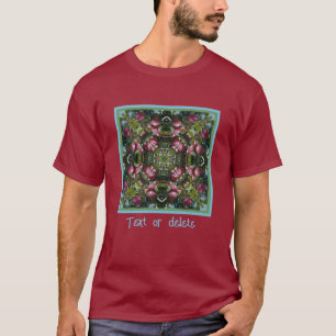 Rode appels Abstracte Natuur Kunst op maat T-shirt