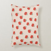 Rode appels accent kussen (Voorkant(Verticaal))