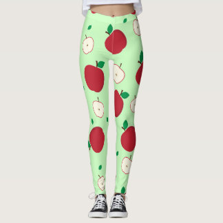 Rode appels en gesneden appels, Leggings