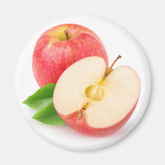 Rode appels magneet (Voorkant)