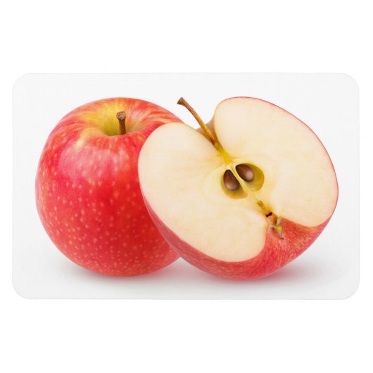 Rode appels magneet (Horizontaal)