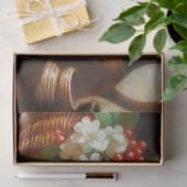 rode appels mand stilleven schilderij decoupage tissuepapier (Geschenk)