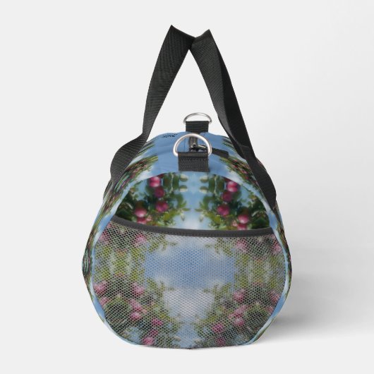 Rode appels op boom schilderen gepersonaliseerd plunjezak (Rechts)