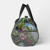 Rode appels op de boom land gepersonaliseerd plunjezak (Rechts)