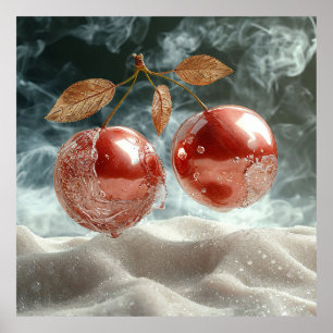 Rode appels poster