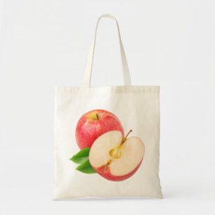 Rode appels tote bag