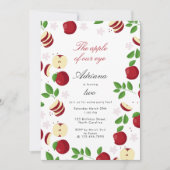 Rode Appels van ons verjaardagsfeestje Kaart (Voorkant)