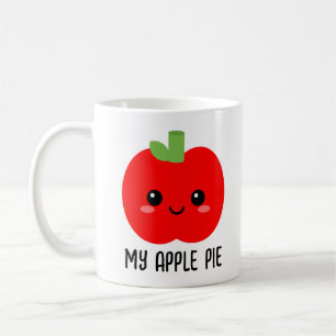 Rode Apple Mok, Cadeau voor Dochter, Schattige Koffiemok