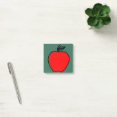Rode Apple Post It Notes Cadeau (Kantoor)