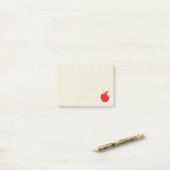 Rode Apple Post-it Notities Post-it® Notes (Op bureau)