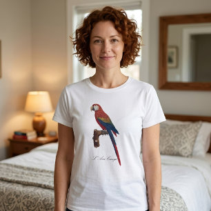 Rode Ara of Blauw-gele Ara, Ara macao T-shirt