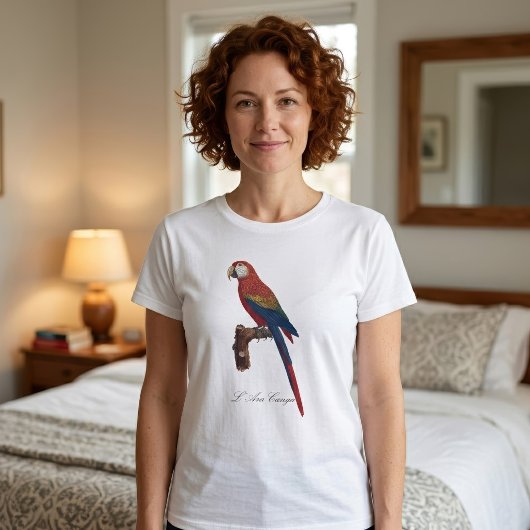 Rode Ara of Blauw-gele Ara, Ara macao T-shirt
