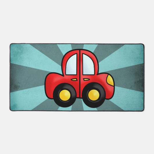 rode auto bureaumat (Voorkant)