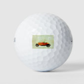  rode auto golfballen (Voorkant)
