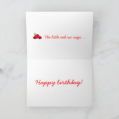 Rode auto kaart (Binnen)