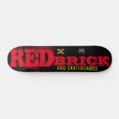 Rode baksteen Skateboard, 7¾" Deck Skateboard (Horizontaal)