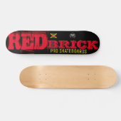 Rode baksteen Skateboard, 7¾" Deck Skateboard (Horizontaal)
