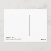 Rode ballon briefkaart (Achterkant)