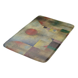 Rode ballon door Paul Klee Badmat