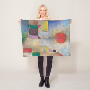 Rode ballon, Klee Fleece Deken