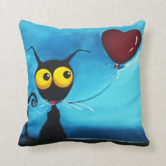 Rode ballon kussen