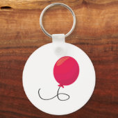Rode ballon sleutelhanger (Voorkant)