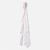 Rode ballon stropdas (Achterkant)