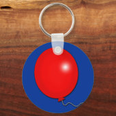 Rode ballon T-shirts, Sweats, Hoodies, Mokken Sleutelhanger (Voorkant)