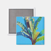 "Rode bananen" van Bruce Tunis Magneet (Voorkant / Achterkant)