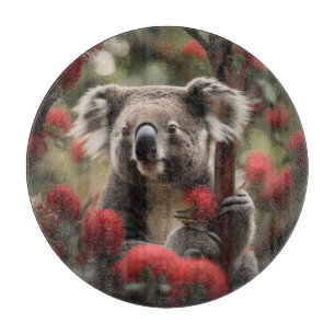 Rode Banksia boom met Koala Beer, Snijplank