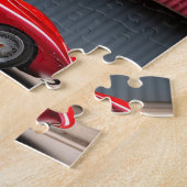 Rode Barchetta Legpuzzel (Zijkant)